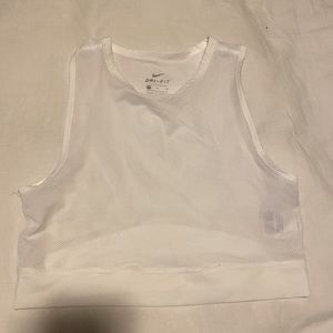 Nike mesh cropped top